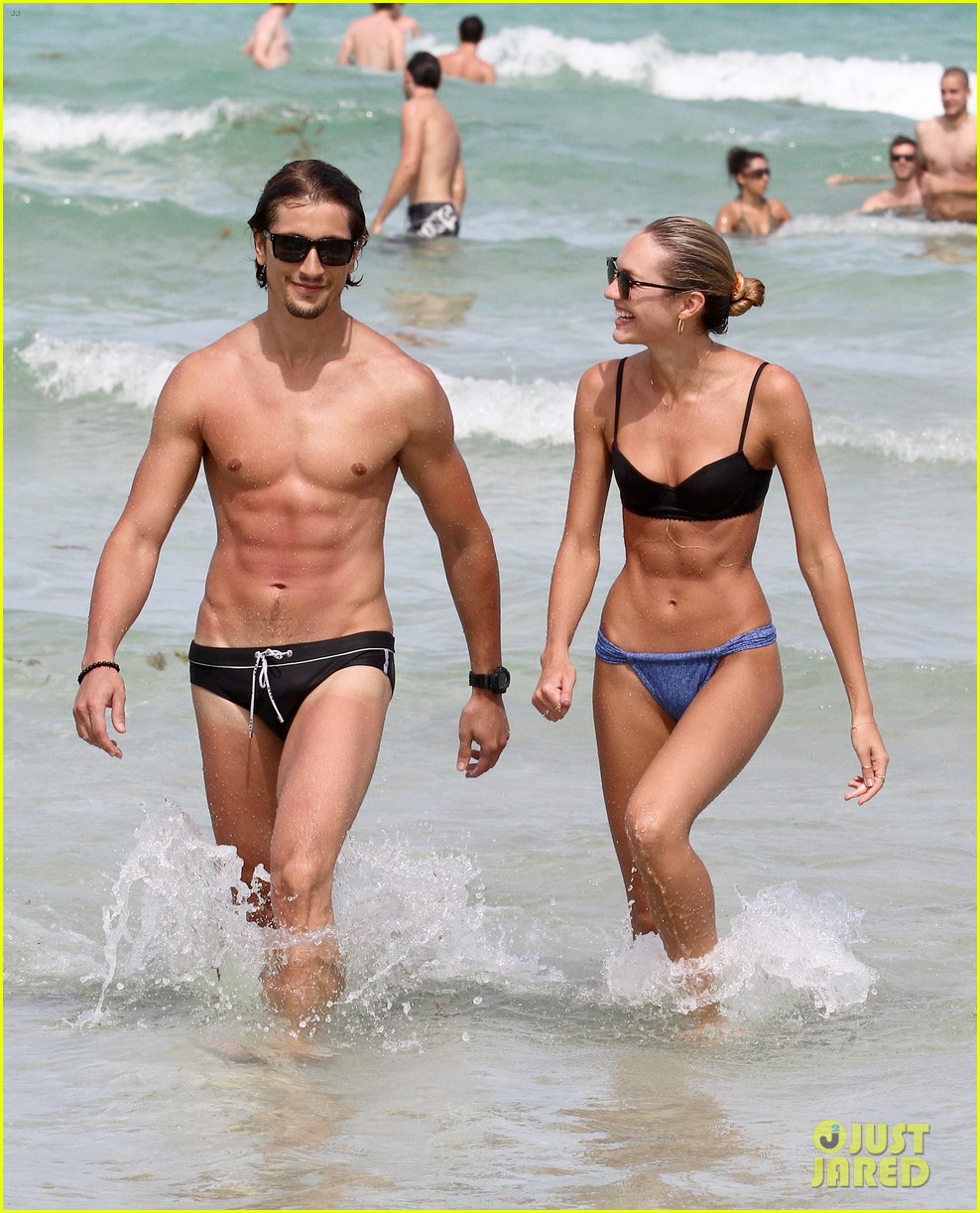 Candice Swanepoel And Hermann Nicoli