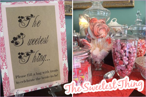 Candy Themed Bridal Shower Ideas