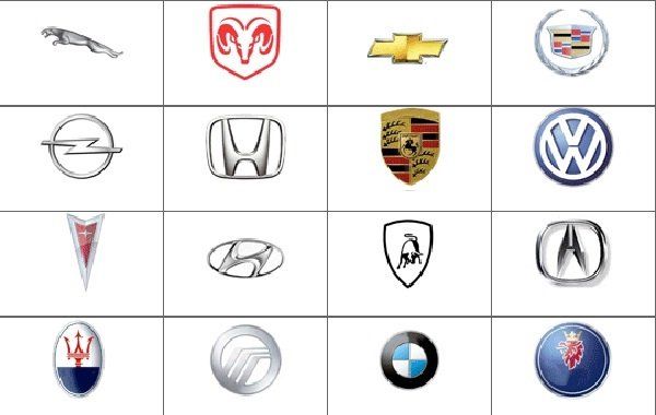 Car Brands Logos And Names