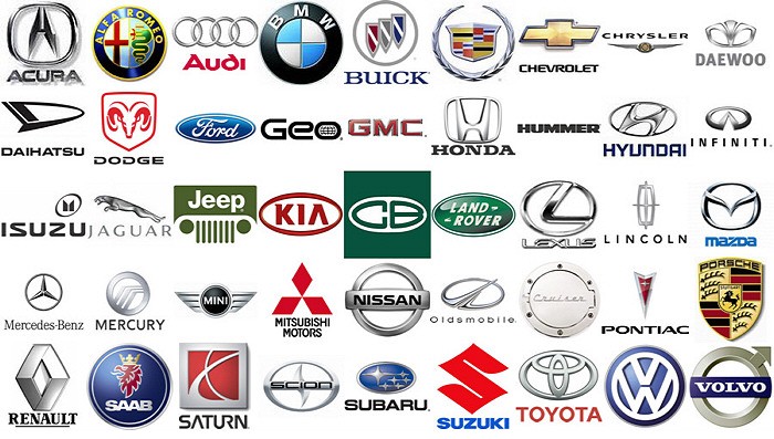 Car Logos And Names List