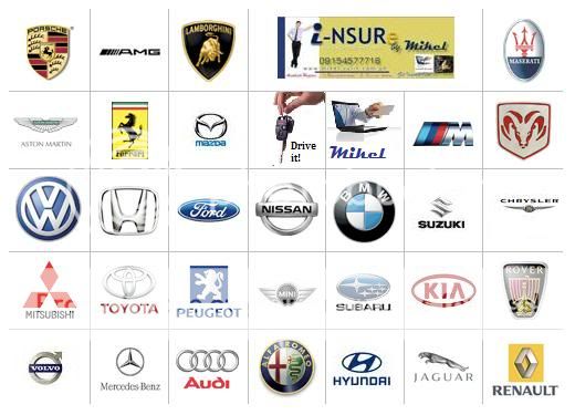 Car Logos With Names List