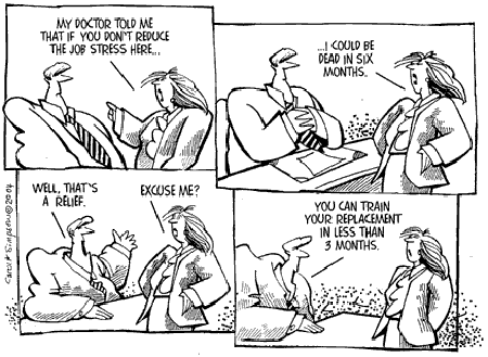 Career Path Cartoon