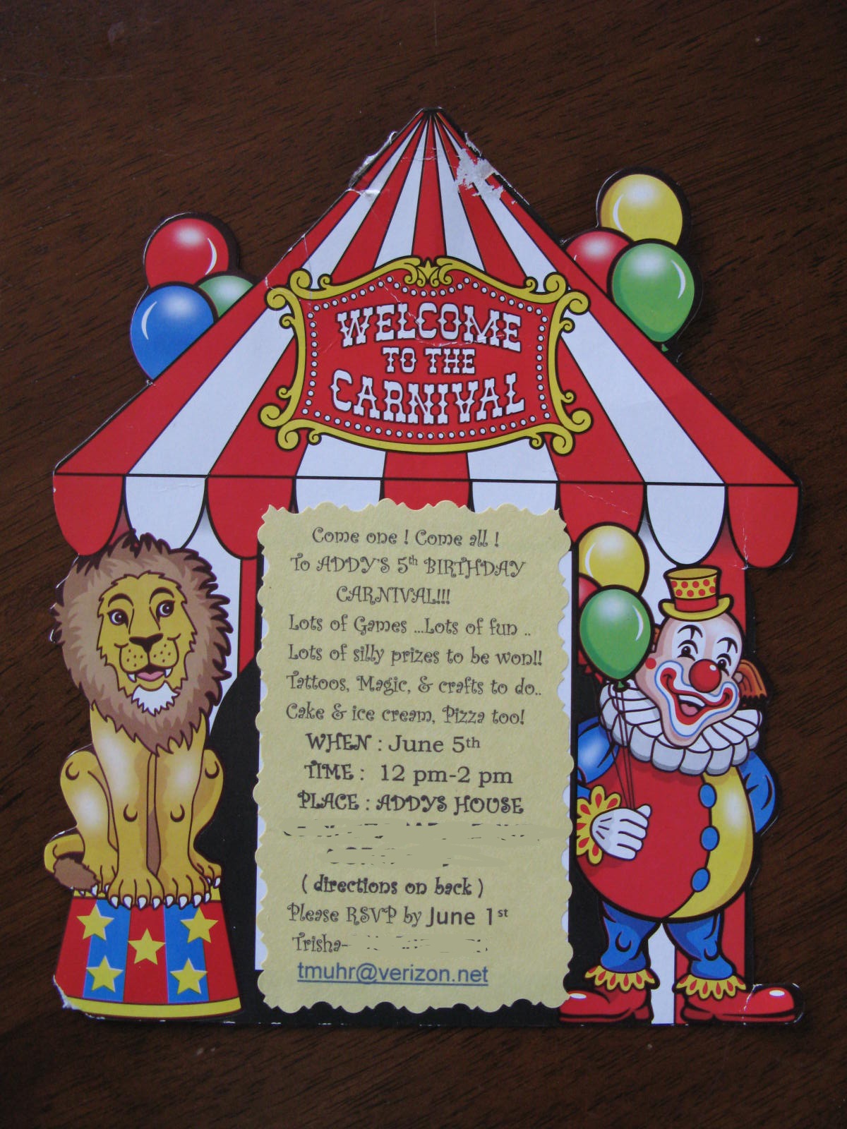 Carnival Birthday Parties For Kids