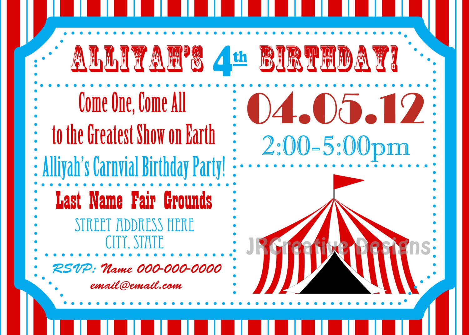 Carnival Birthday Parties For Kids