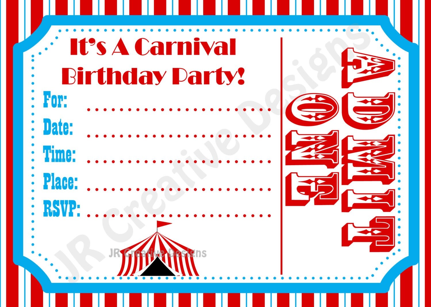 Carnival Birthday Parties For Kids