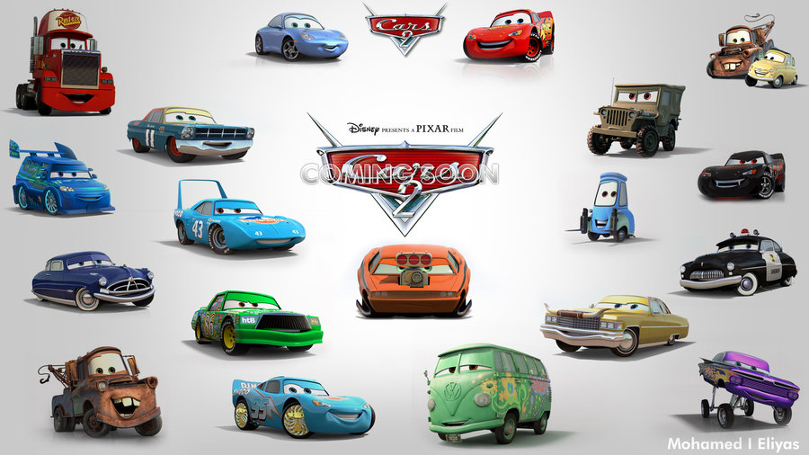 Cars The Movie Characters Voices