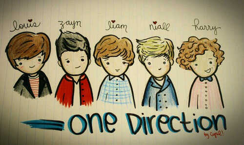 Cartoon 1d Pics