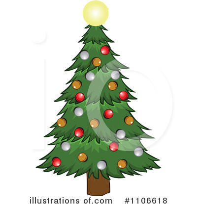 Cartoon Christmas Tree Pictures Free