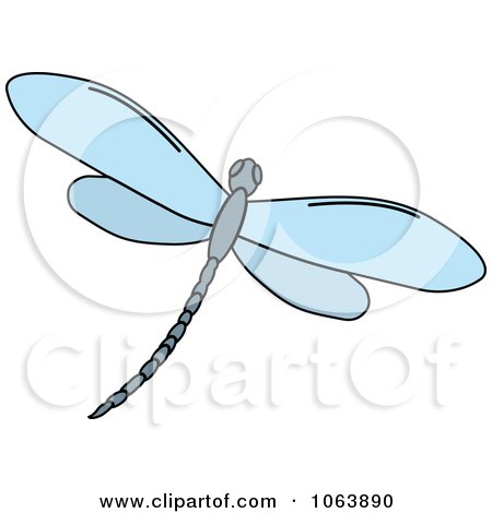 Cartoon Dragonfly Clipart