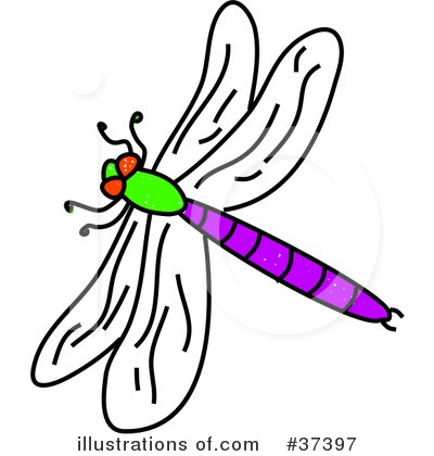 Cartoon Dragonfly Clipart