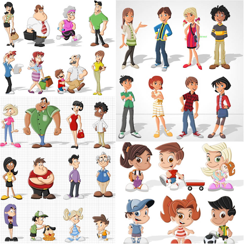 Cartoon Images Of People