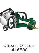 Cartoon Lawn Mower Clipart