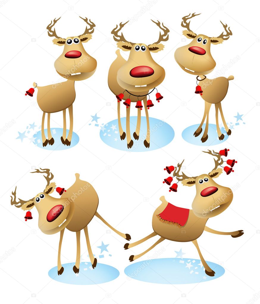 Cartoon Reindeer