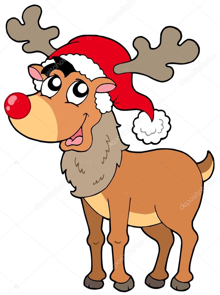 Cartoon Reindeer