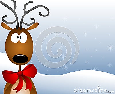 Cartoon Reindeer