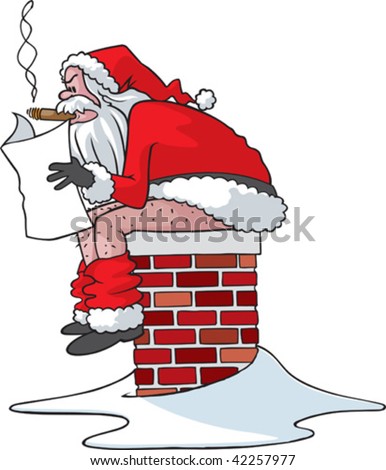 Cartoon Santa