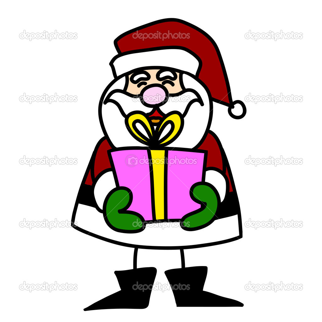 Cartoon Santa