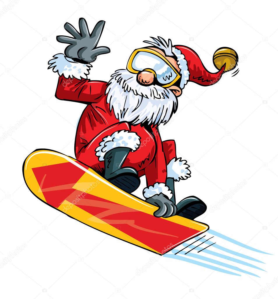 Cartoon Santa