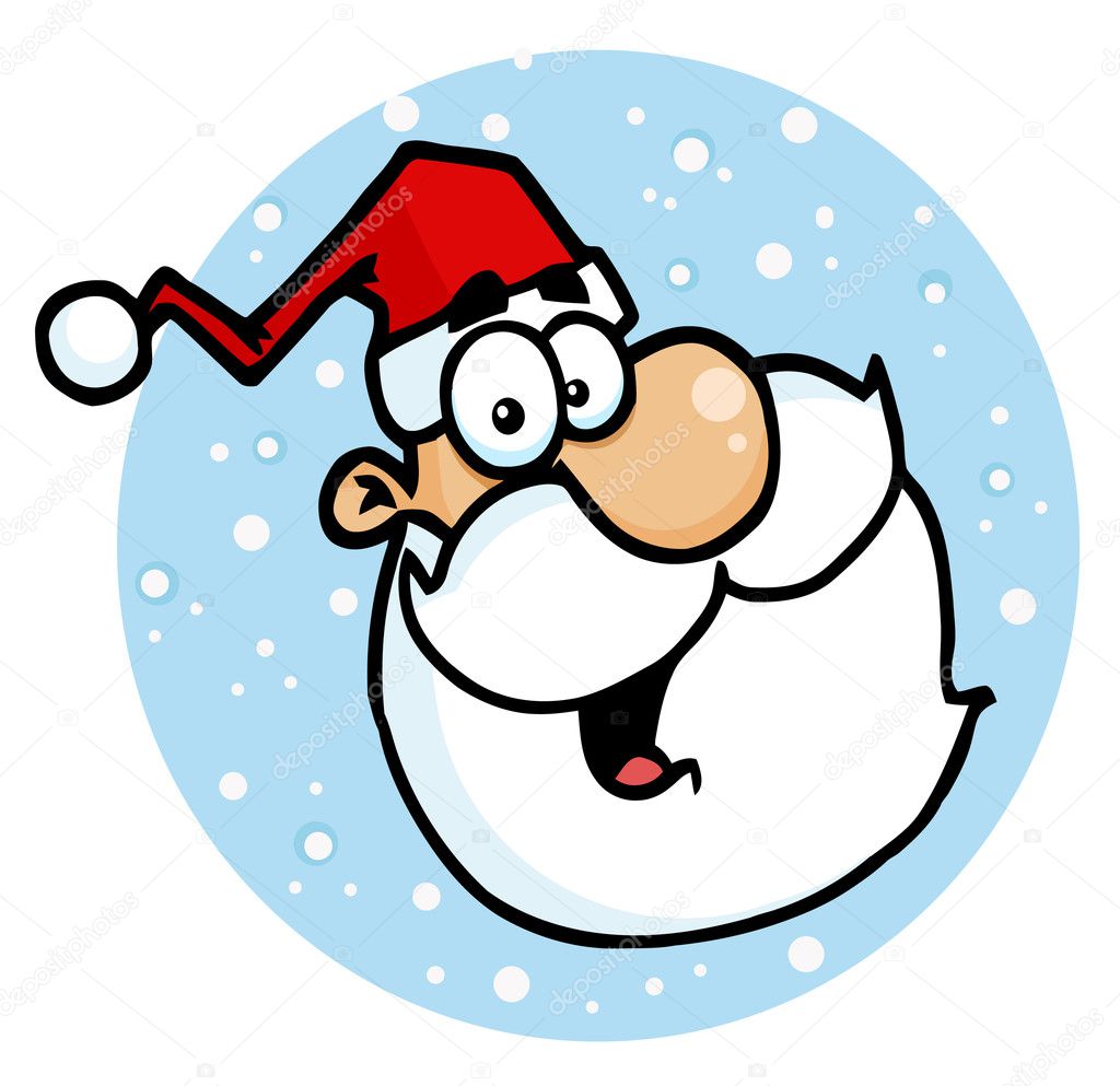 Cartoon Santa