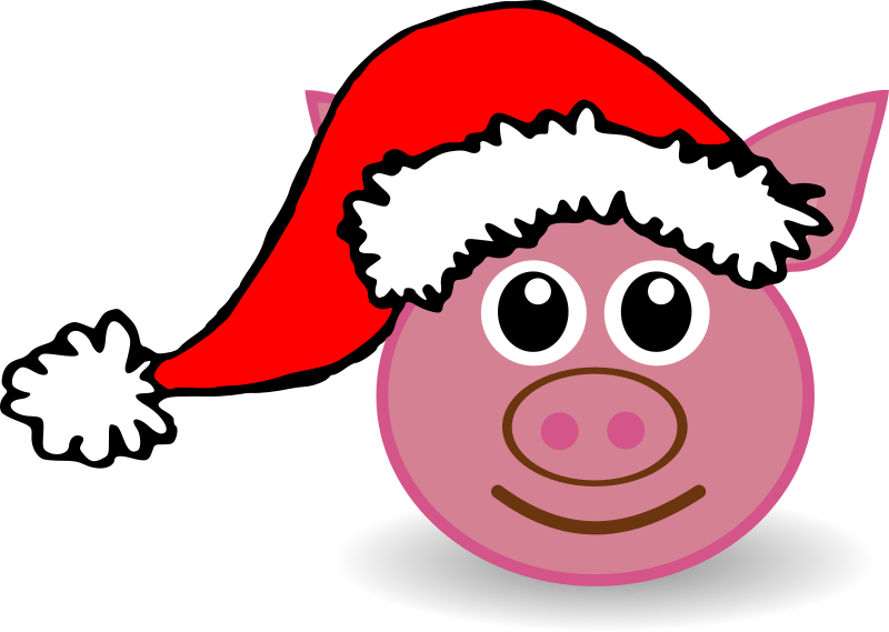 Cartoon Santa Claus Hat