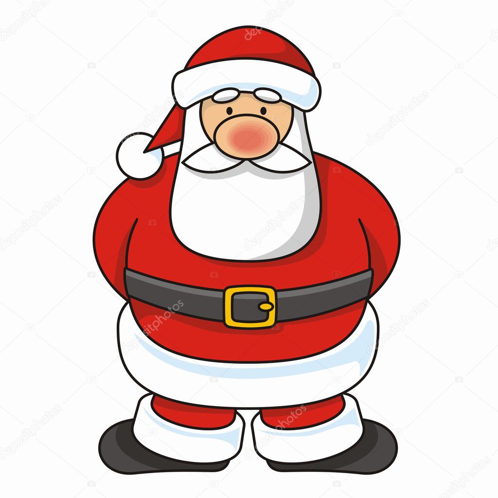 Cartoon Santa Claus Images