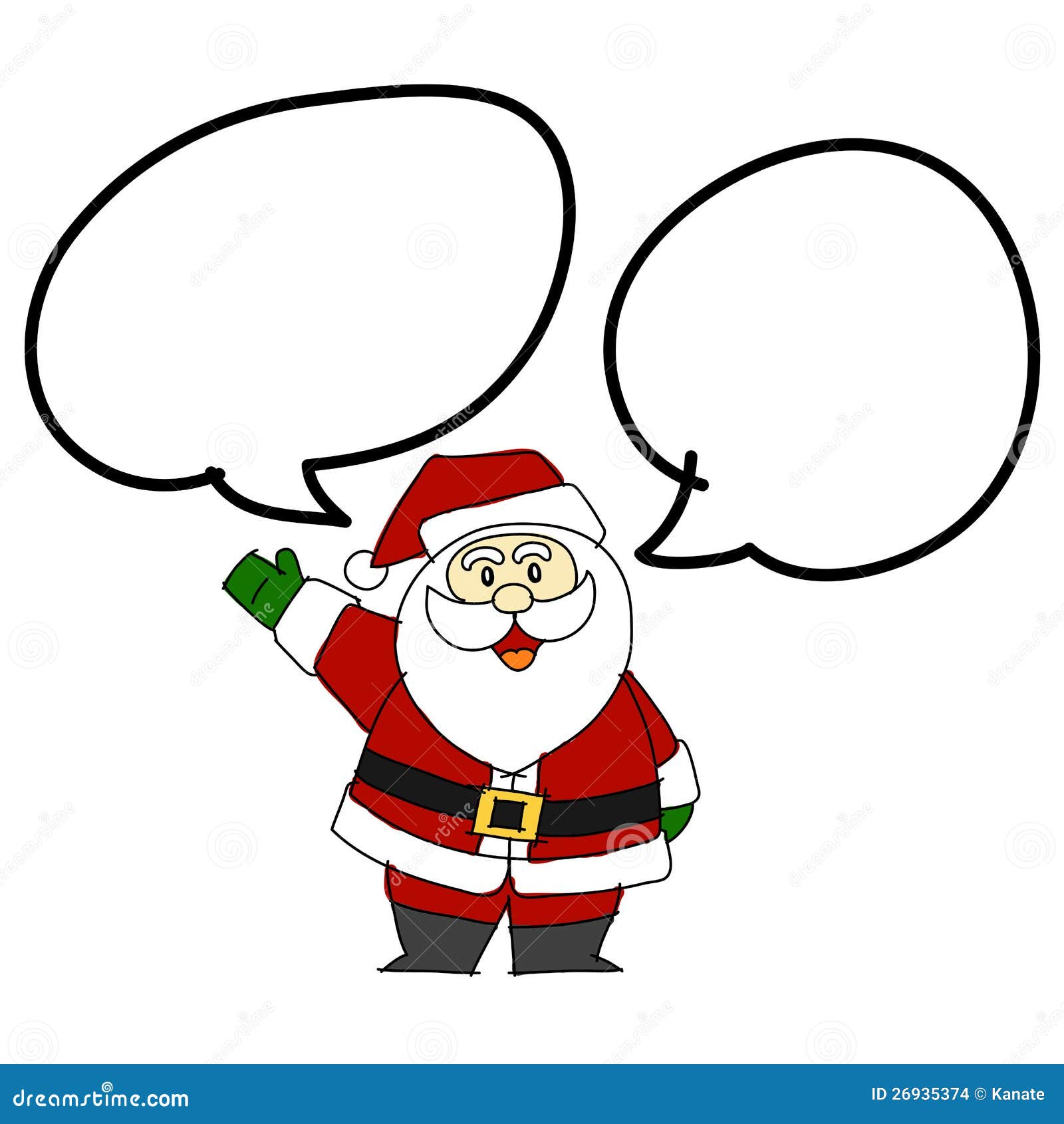 Cartoon Santa Claus Images