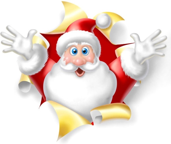 Cartoon Santa Claus Images