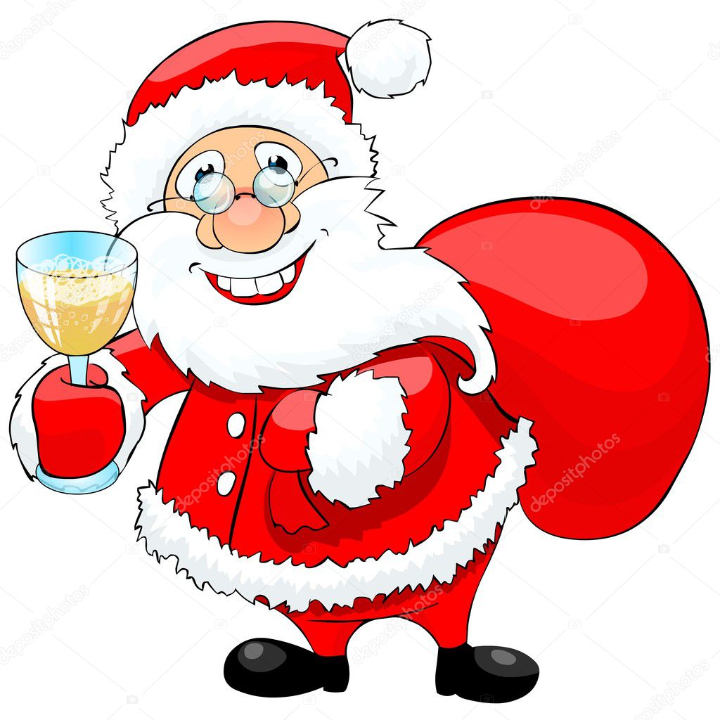 Cartoon Santa Claus Images