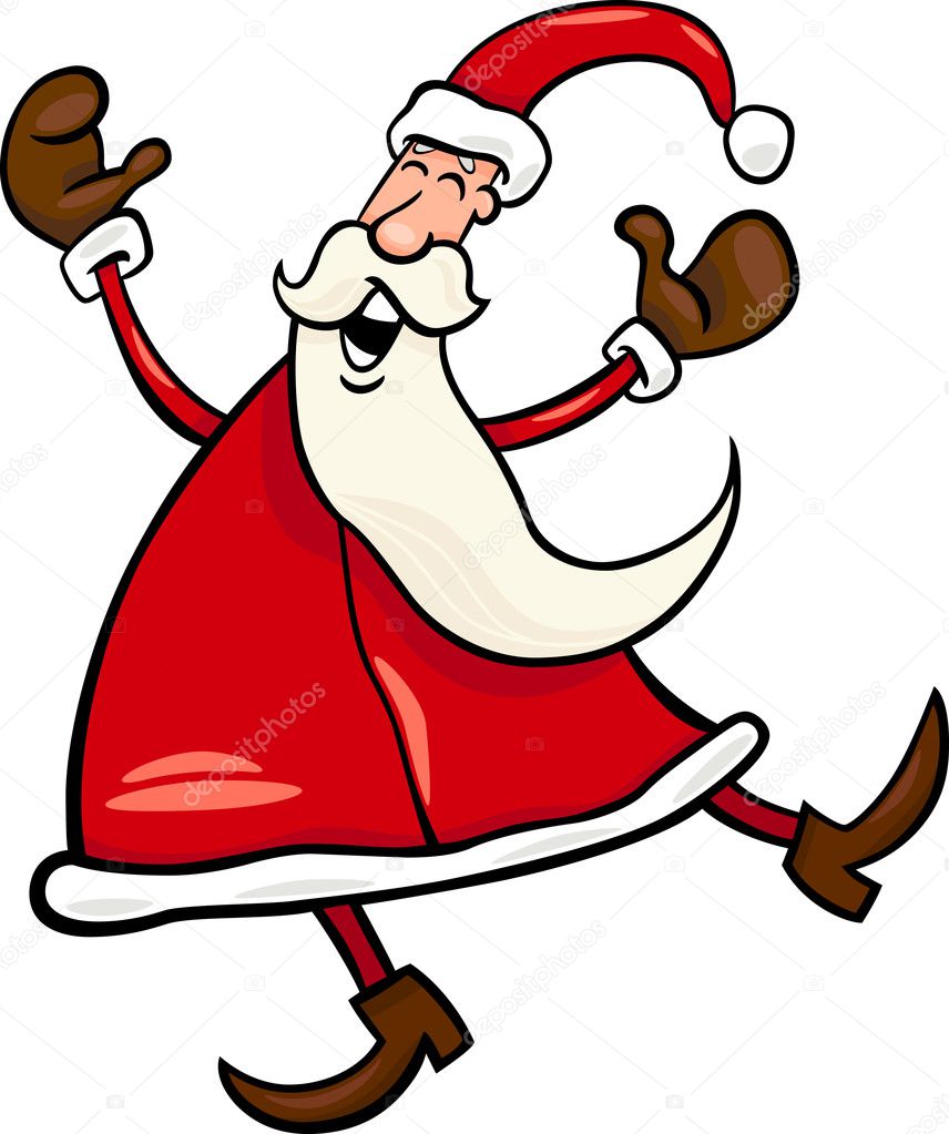 Cartoon Santa Claus Pictures