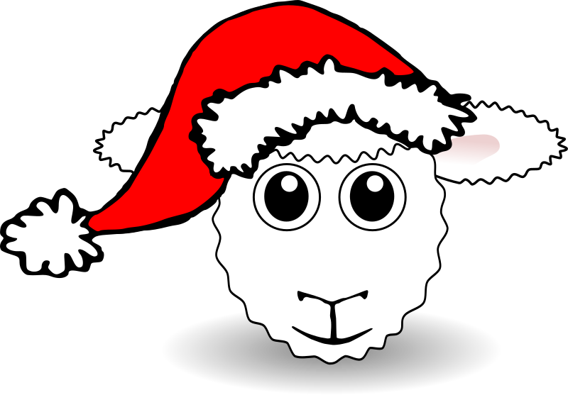 Cartoon Santa Face