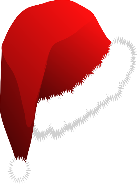 Cartoon Santa Hat Clip Art