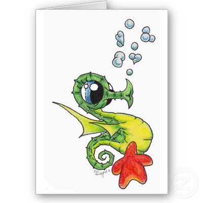 Cartoon Seahorse Pictures