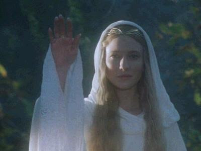 Cate Blanchett Lord Of The Rings Scene