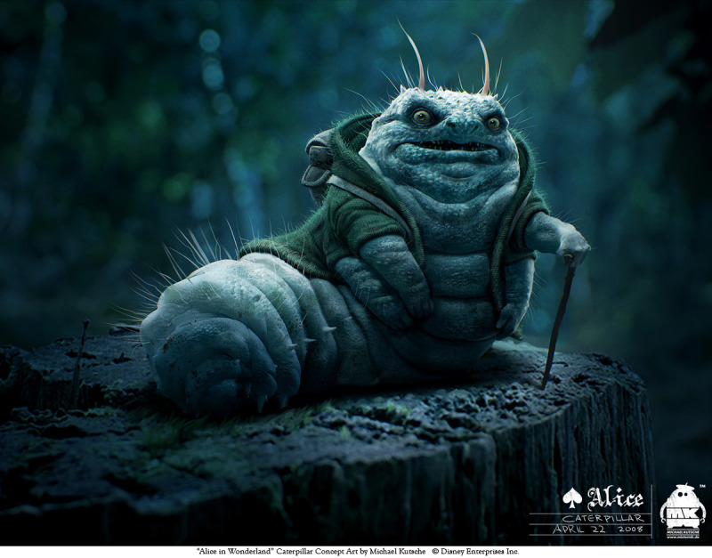 Caterpillar Alice In Wonderland Tim Burton