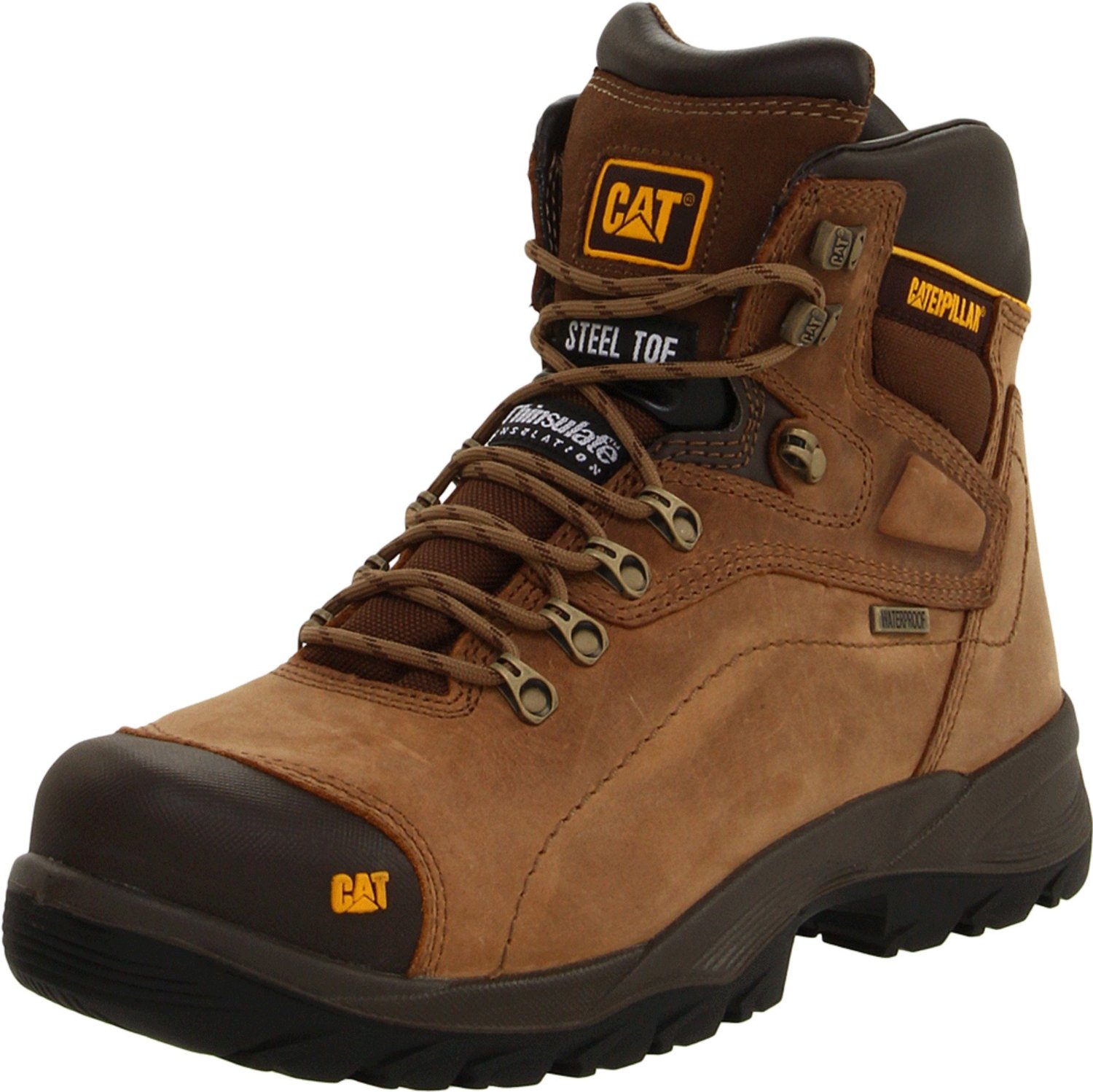 Caterpillar Boots Steel Toe