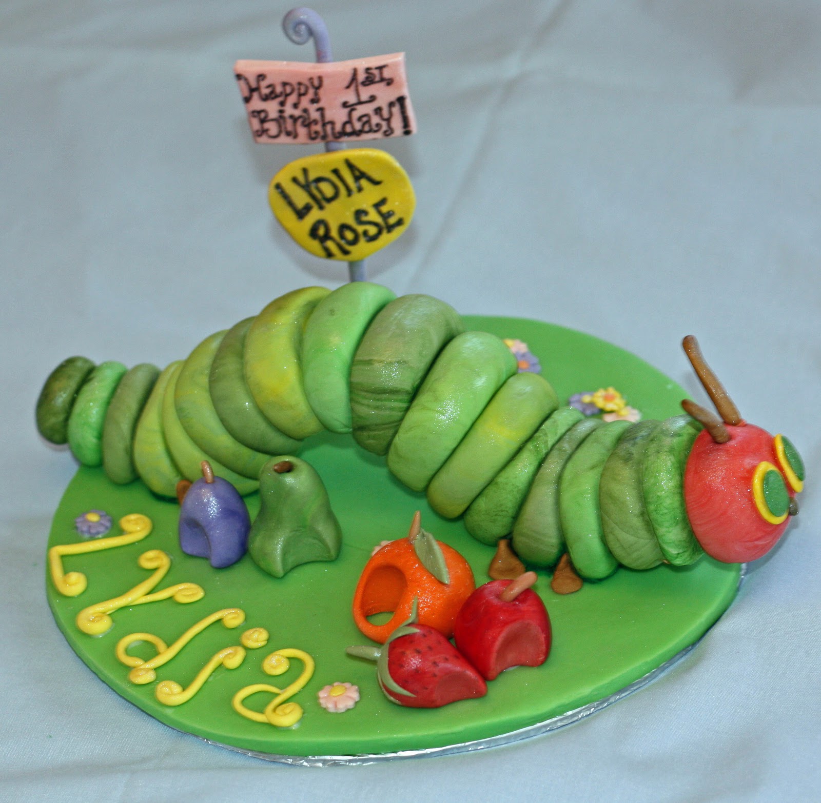 Caterpillar Cake