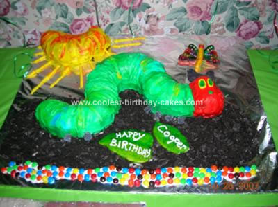 Caterpillar Cake