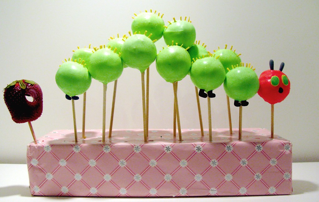 Caterpillar Cake Pops