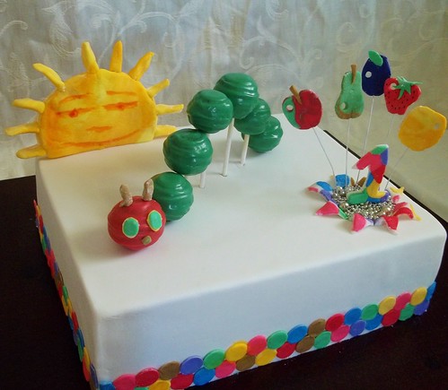 Caterpillar Cake Pops