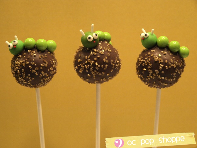 Caterpillar Cake Pops