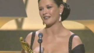 Catherine Zeta Jones Pregnant Oscars Performance