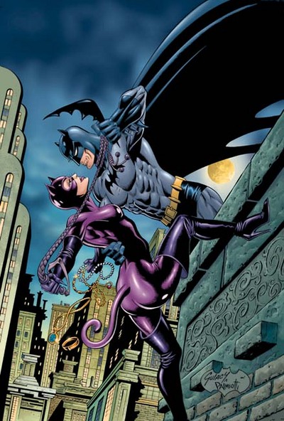 Catwoman And Batman In Love