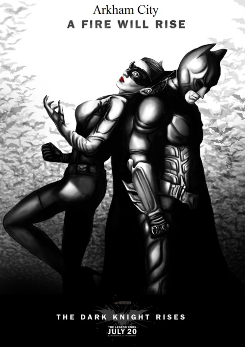 Catwoman And Batman Kiss Dark Knight Rises