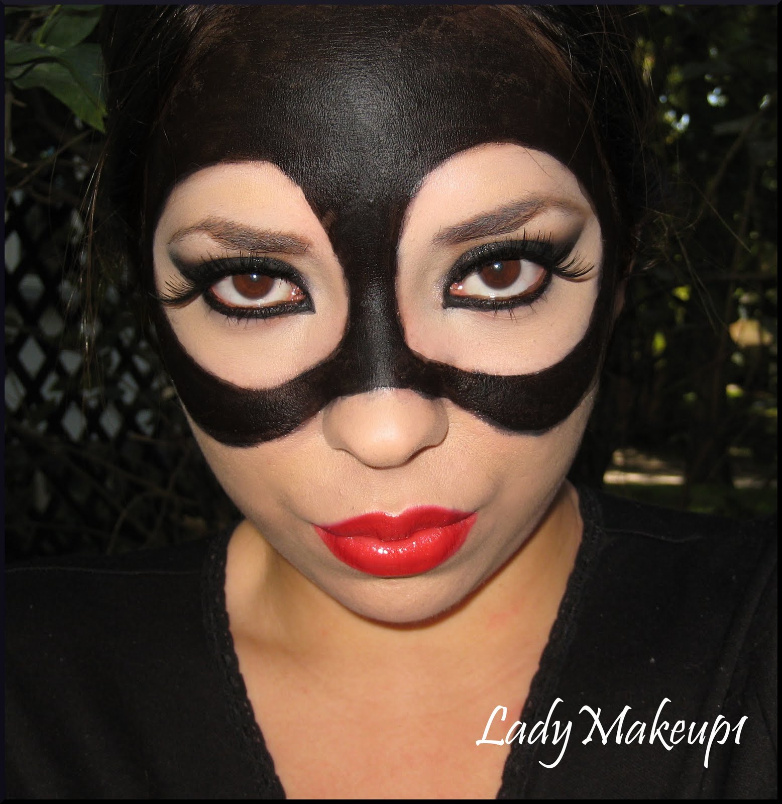 Catwoman Mask Makeup