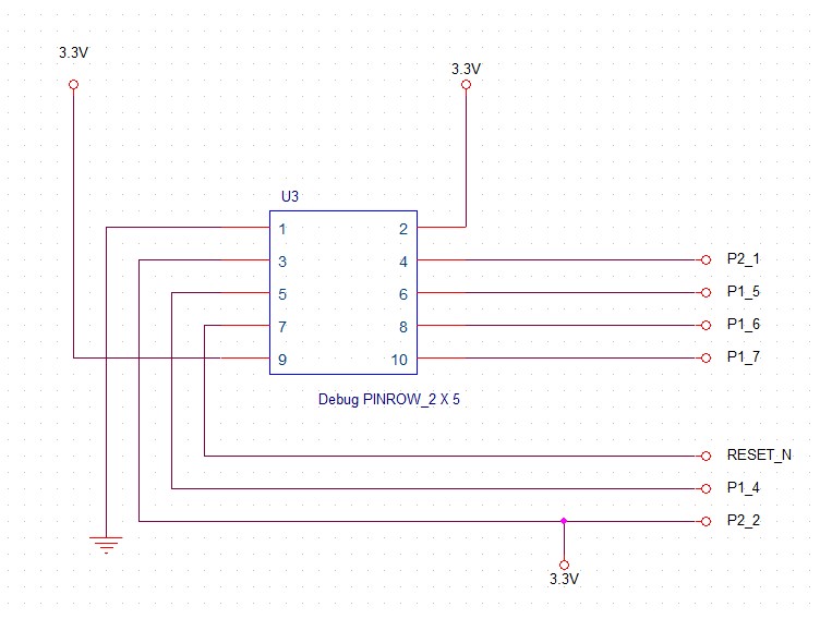 Cc Debugger Schematic