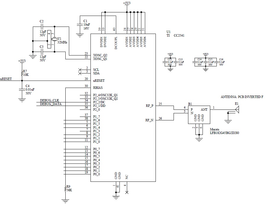 Cc Debugger Schematic