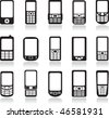 Cell Phone Icon Vector