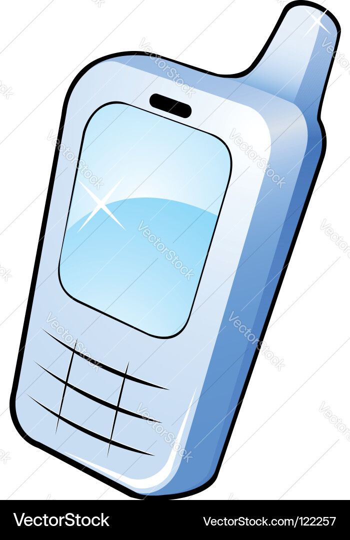 Cell Phone Icon Vector