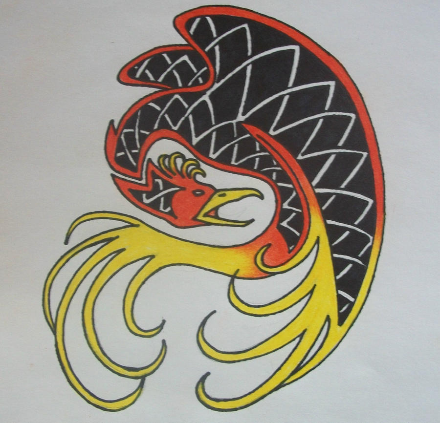 Celtic Phoenix Tattoo Images