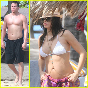 Channing Tatum And Jenna Dewan Baby Bump